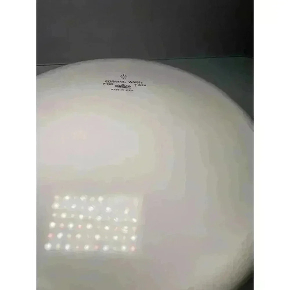 VINTAGE P 309 CORNING WARE PIE PLATES, 9" x 1-1/4" BLUE CORNFLOWER - Picture 7 of 9